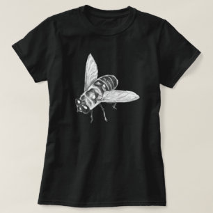 Camisa de mel de abelha-de-mel para uso feminino