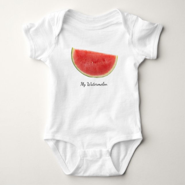 Camisa de melancia bebê (Frente)