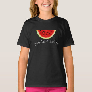 Camisa de melancia de verão para meninas "uma em u