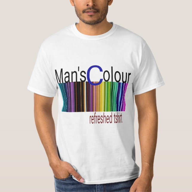 Camisa de melhor cor masculina (Frente)