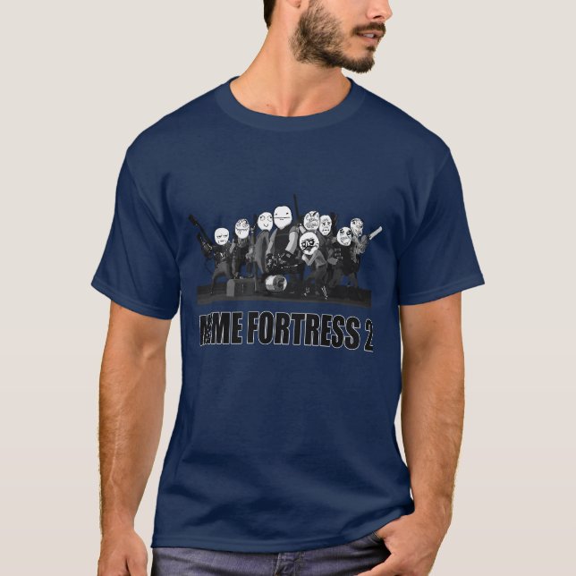 Camisa de Meme da equipe do azul da fortaleza 2 de (Frente)