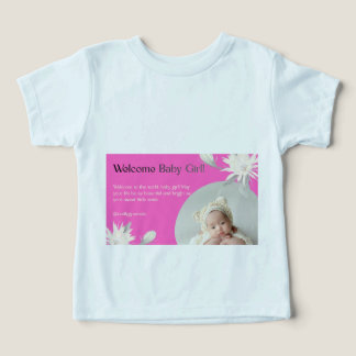 camisa de menina bebê