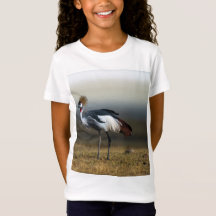 Camisa de Menina de Fotografia da Vida Selvagem