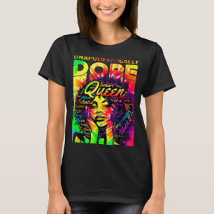 Camisa de Menina Rainha Negra Afro Sem Desculpas M