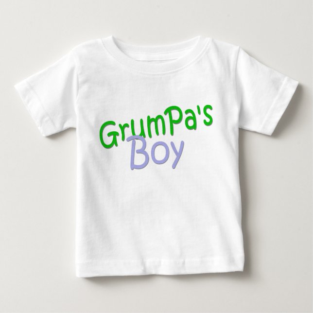 Camisa de Menino de Grumpa (Frente)