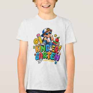 Camisa de Menino de Jardim de Infância para o Prim