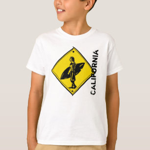 Camisa de meninos do surfista da Califórnia