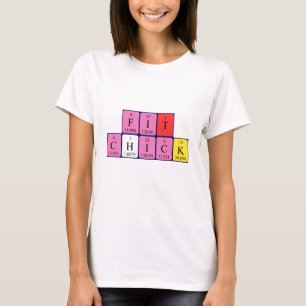 Camisa de mesa periódica FitChick 1