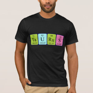 Camisa de mesa periódica Taurus