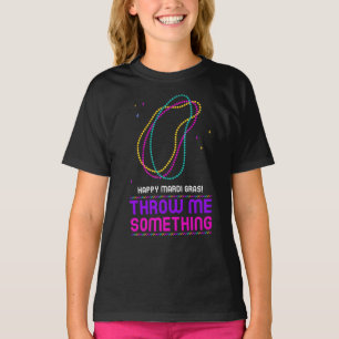 Camisa de Miçangas do Mardi Gras