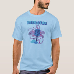 Camisa de Microfone Rock Star