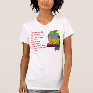Camisa de Mississippi - costume com eleição ou
