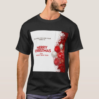 Camisa de moda personalizada da época de Natal