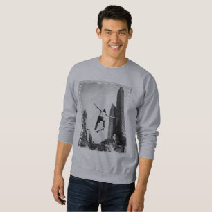 Camisa de Moletom City Street Skateboard Skater Fi