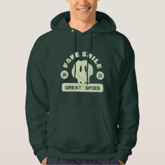 camisa de moletom com sorriso falso ótimos espiões