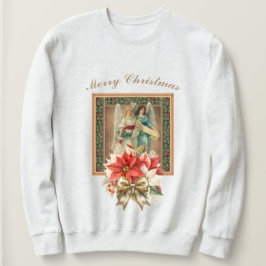 Camisa de moletom dos Anjos Feliz de Natal