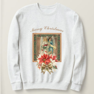 Camisa de moletom dos Anjos Feliz de Natal
