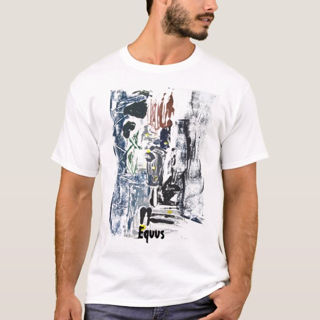 Camisa de Monoprint do Equus (Frente)