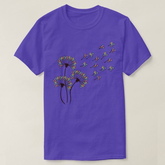 Camisa de Montanha Camada Dandelion Mountain Bikin (Frente do Design)