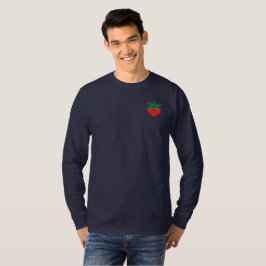 Camisa De Morango Unisex Long Sleeve Shirt