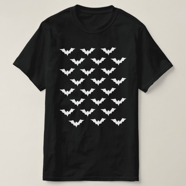 CAMISA DE MORCEGOS VAMPIROS (Frente do Design)