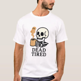 Camisa de morto Coffee Spooky Halloween