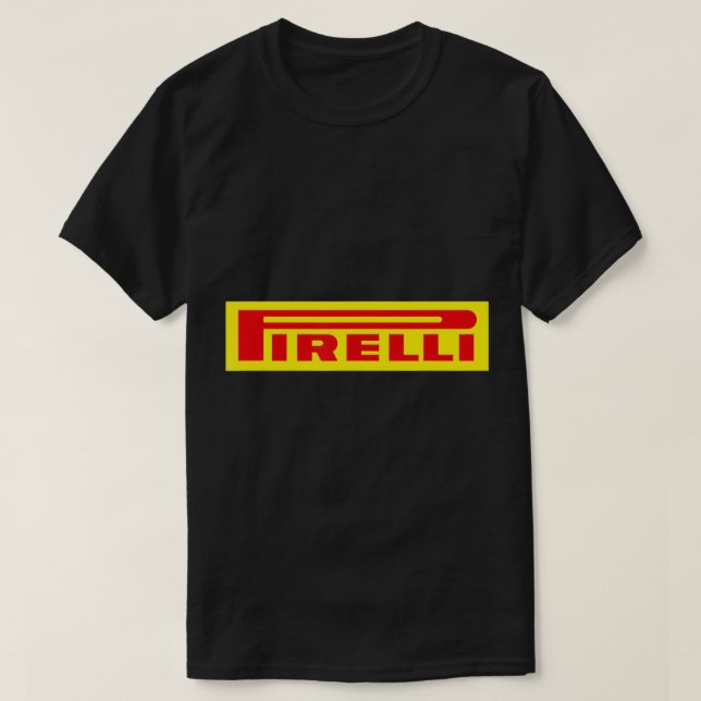 Camisa De Motocicleta Car Pirelli (Frente do Design)