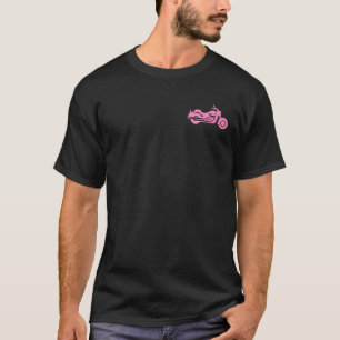 Camisa de Motocicleta de Consciência do cancer - C