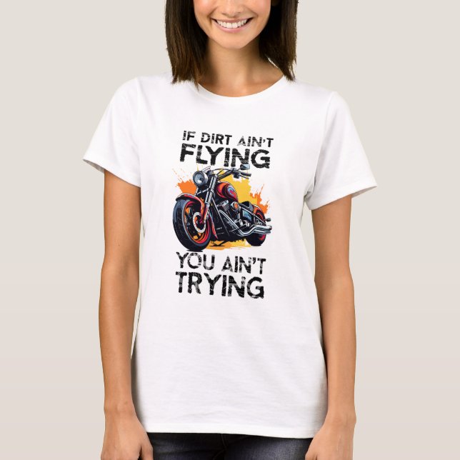 Camisa de motocicleta T | Tambor (Frente)