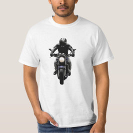 Camisa de motociclista preta para motociclista de 