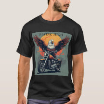 Camisa de Motociclista Voador Alto