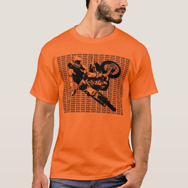 Camisa de Motocross de Moto Off-Road (Frente)