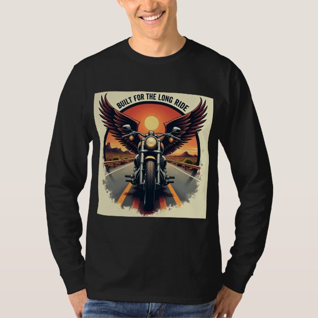 Camisa de motoqueiro da Irmandade da Estrada do De (Frente)