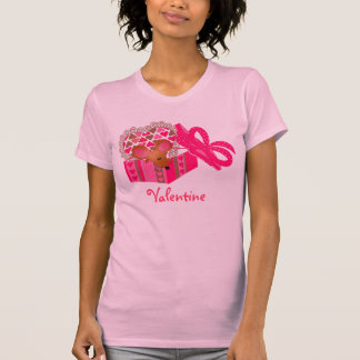 Camisa de Mouse de Amor Rosa