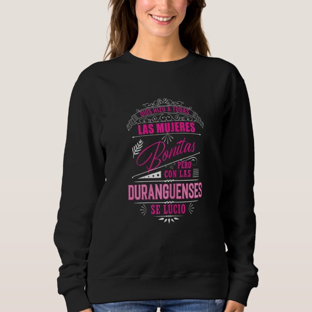 Camisa De Mujer Duranguense De Durango México (Frente)
