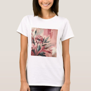 Camisa de mulher colorida froral