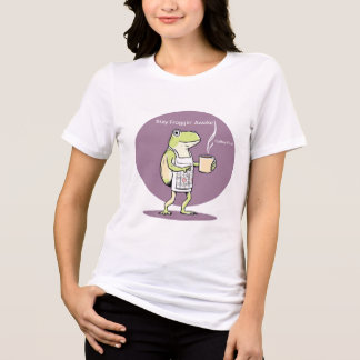 Camisa de mulher com café Sapo