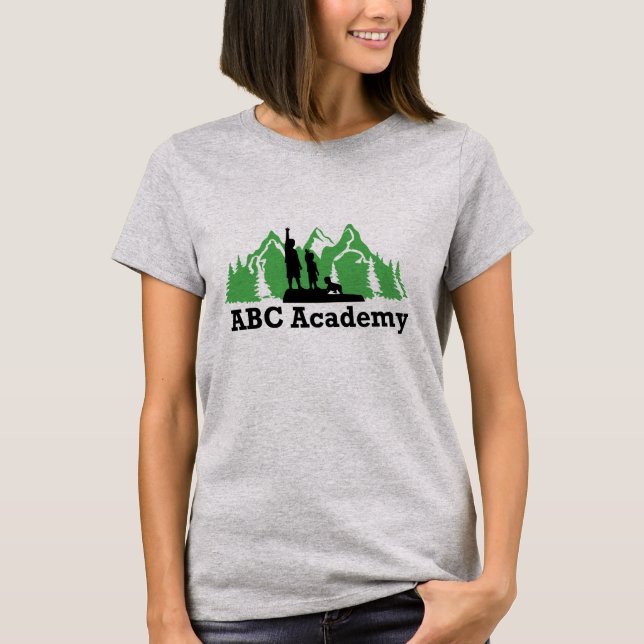 Camisa de Mulher da Academia ABC (Frente)