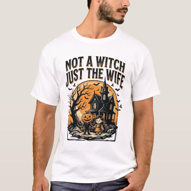 Camisa de Mulher de Halloween Design de Casa Assom (Frente)