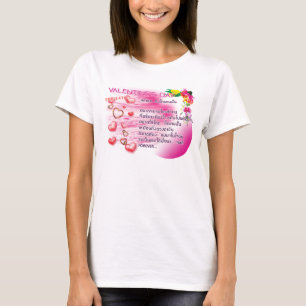 Camisa de Mulheres Tailandesas no Dia dos Namorado