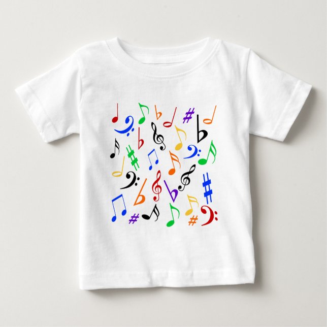 Camisa de música: (Frente)