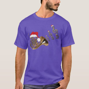 Camisa de música corna francesa Santa Hat Musica d