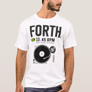 Camisa de música FORTH Camiseta básica masculina
