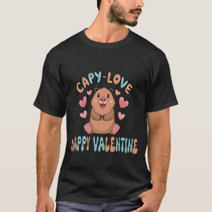 Camisa de Namorados Cute de Capybara