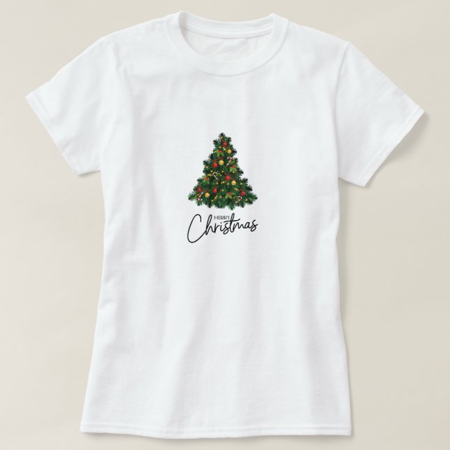 camisa de natal alegre (Frente do Design)