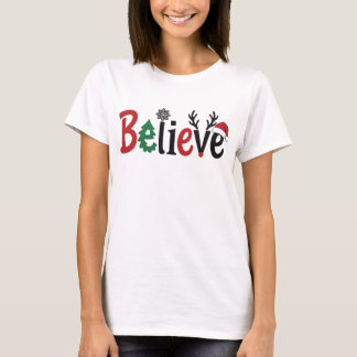 Camisa de Natal Believe, Camisa de Natal Believe