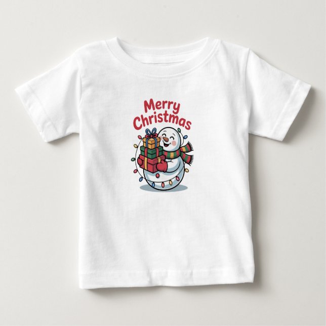 Camisa de Natal bonita para crianças (Frente)