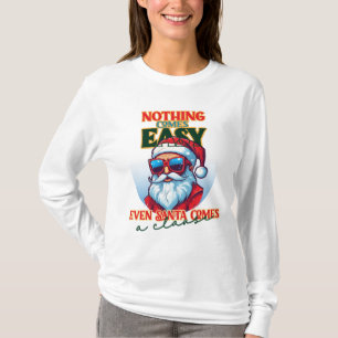 Camisa de Natal   Cláusula Santa Engraçado