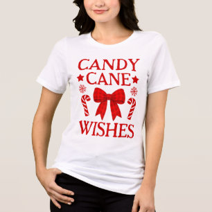 Camisa de Natal com Laço de Gingham Vermelho e Des