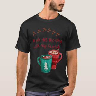 CAMISA DE NATAL COM TIPOGRAFIA